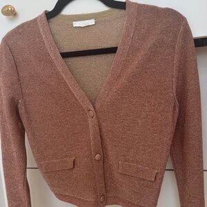 Chloe Shimmer Cardigan